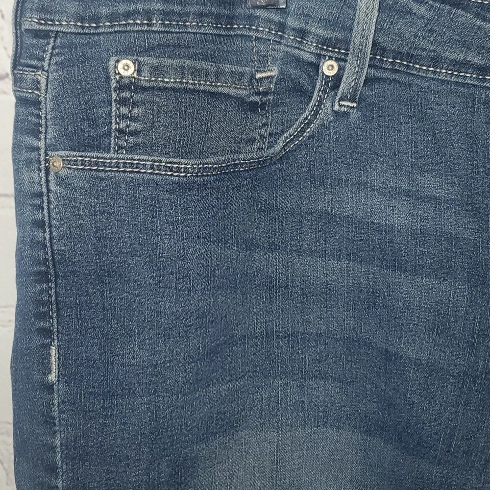 Signature Levi Strauss Womens Jean Shorts Size 22W - Picture 2 of 11